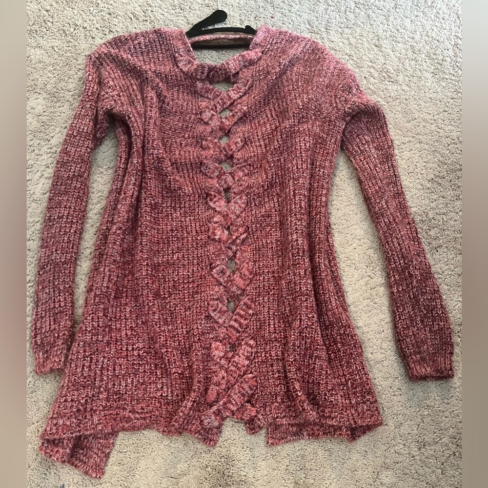 Womens Multi Colored Cardigan